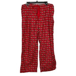 Vineyard Vines Unisex Pajama Pants w/ Whales & Christmas Trees Cotton Size 2XL